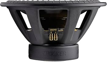 Amazon.co.jp: KICKER 15インチ コンペティション ゴールド サブ
